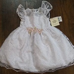 ❤️ Laura Ashley White Lace,3/30%Off